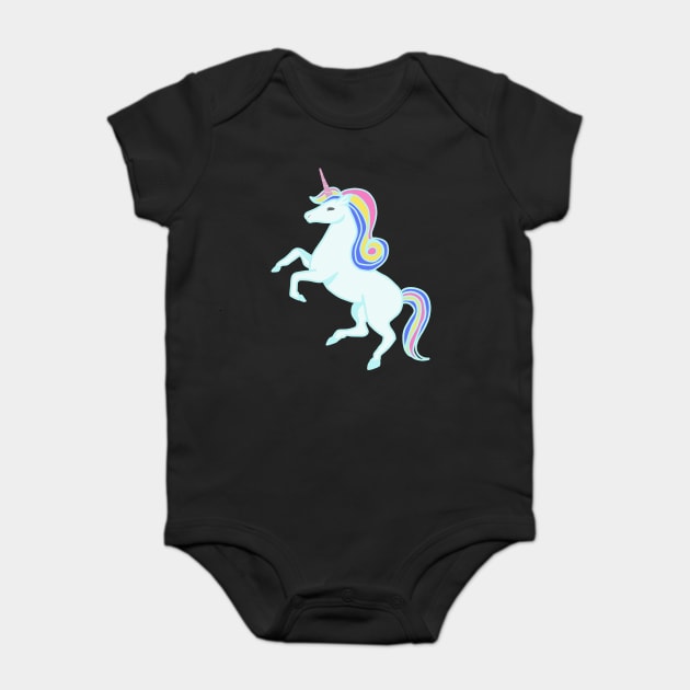 Majestic Unicron Horse Baby Bodysuit by logiamerch